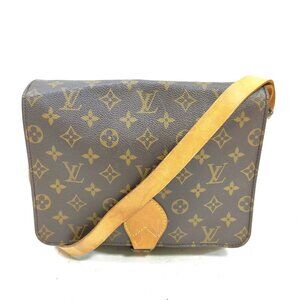 Authentic Louis Vuitton Cartouchiere GM Monogram Crossbody Bag LCMON225-112025